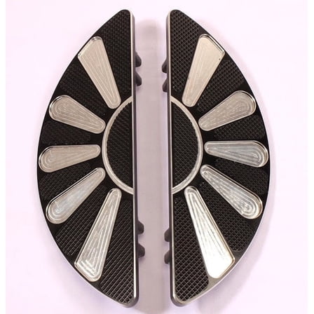 REAR FOOTPEGS FLOORBOARDS PEGS BOARDS FOOTBOARDS 4 HARLEY SOFTAIL GLIDE DELUXE