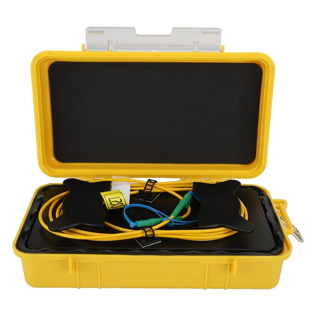 Caja de cable de lanzamiento OTDR de fibra óptica, eliminador de zona muerta, anillo de fibra LC APC, LC APC SM de 1 km