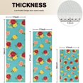thumbnail image 4 of Pioneer Flower Floral Print Pattern Kitchen Rugs Sets Of 3,Kitchen Runner Rugs Non Skid Washable,Decorative Kitchen Floor Mats for Kitchen,Sink,Laundry,17X30 Inch + 17X47 Inch + 17X59 Inch, 4 of 6