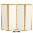 thumbnail image 7 of Red Lantern 4 ft. Short Window Pane Shoji Screen - Honey - 4 Panels, 7 of 7