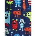 thumbnail image 2 of The Children's Place Baby & Toddler Boys Short Sleeve Cuddly Monster PJs, Sizes NB-6T, 2 of 4