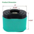 thumbnail image 4 of 792105 D170 Air Filter for John Deer-E MIU11515 MIU11517 D160 D170 LA155 LA165 LA175 Z425 Stratto-N 593240 593435 Banmo, 4 of 5