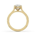 thumbnail image 3 of 1.00 CT Oval Cut Solitaire Engagement Ring, 4 Prong Anniversary Ring , Promise Ring , 18k Solitaire Gold Ring, Simple Single Stone Ring For Women., 3 of 4