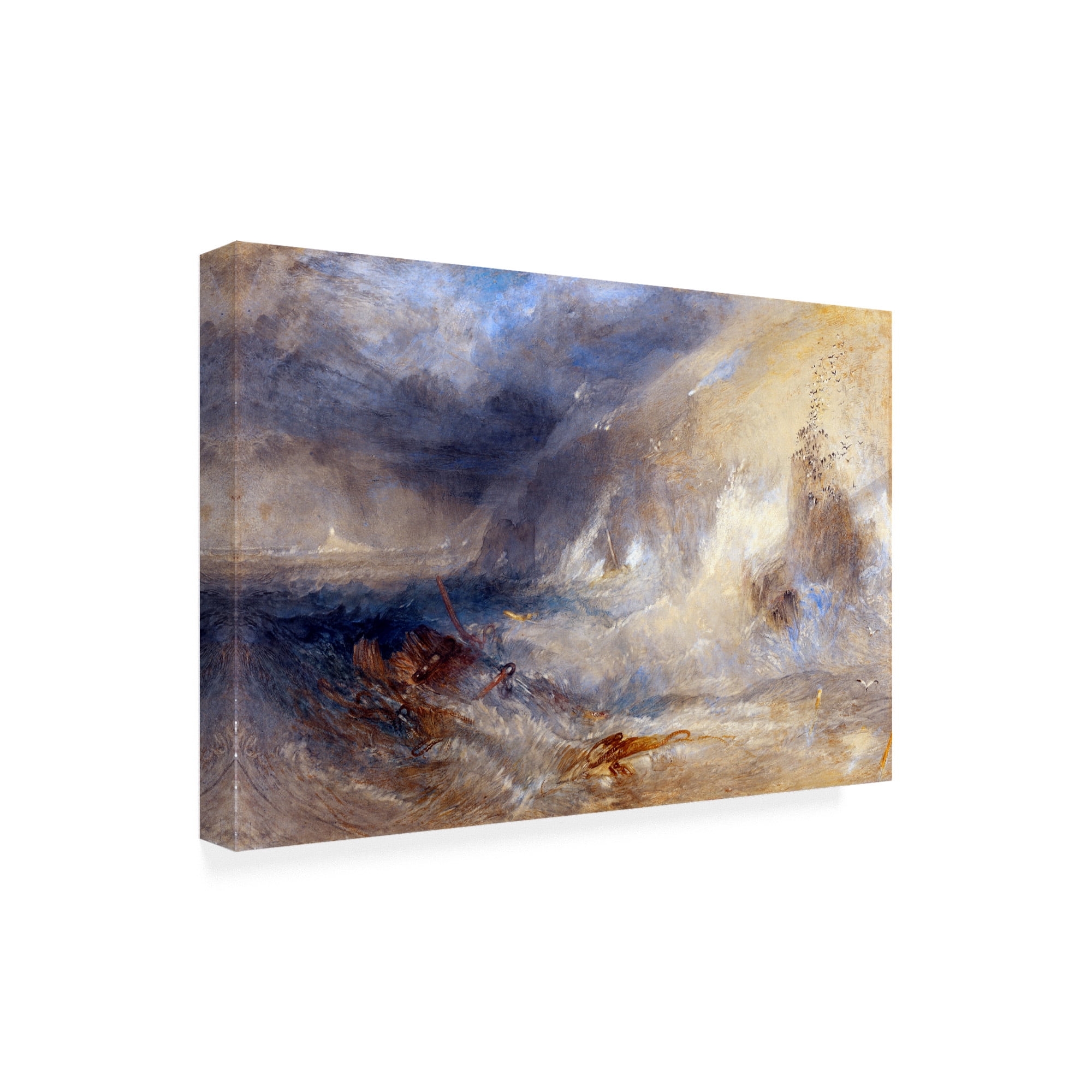 Trademark Fine Art 'Lighthouse' Canvas Art by Turner