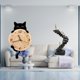 thumbnail image 2 of Regalos De Decoración De Pared, Objetos Decorativos, Estatuas De Pensadores, Estatua De Escalera, Reloj De Pared, Adorno Para Oficina, Habitación Infantil, Dormitorio, Hogar, Estantería,, 2 of 8