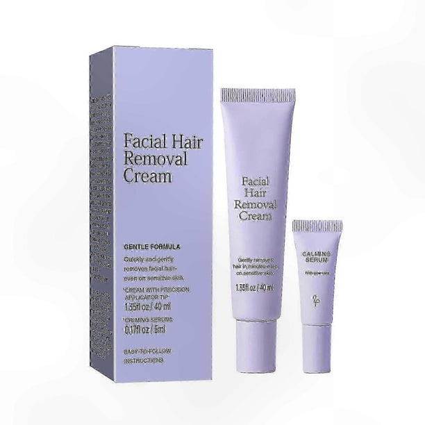 Sensitive Skin Hair Remover - Gentle Formula for Face & Body, Smooth Results Without Irritation, Hypoallergenic Solution for Quick Use