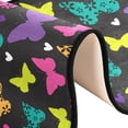 thumbnail image 6 of Dreamtimes Butterflies Cartoon Colorful Hallway Runner Rug 2'x6' Kitchen Rug with Rubber Backing Non Slip Entryway Rug Runner Washable Soft Area Rug for Hallway Bedroom Kitchen Decor, 6 of 6