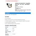 thumbnail image 2 of Auxiliary Fan Control Unit - Compatible with 1994 - 1997, 2001 - 2009 Mazda B2300 1995 1996 2002 2003 2004 2005 2006 2007 2008, 2 of 2