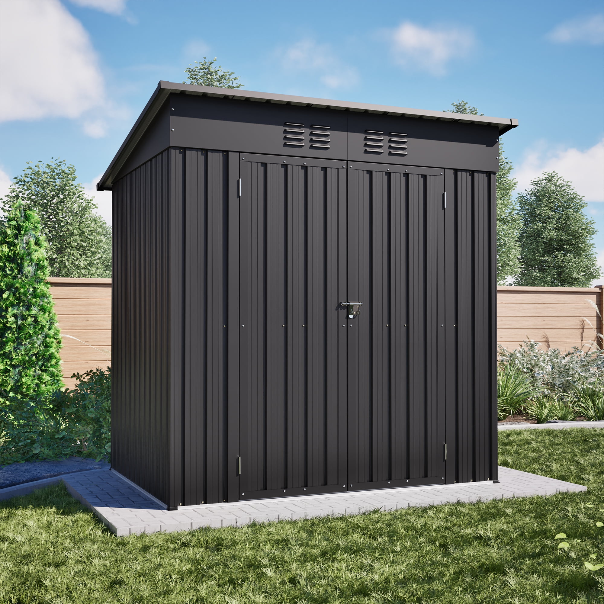 Little Cottage 12x12 CWGR-WPC Classic Garage Precut Kit, 12 x