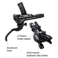 thumbnail image 3 of Shimano, XT BL/BR-M8100, MTB Hydraulic Disc Brake, Rear, Post mount, Disc: Not included, 392g, Black, Set, 3 of 3
