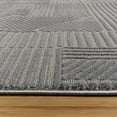 thumbnail image 6 of Arlo Dearra Modern Geometric Gray Area Rug, 6x9, 6 of 6