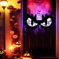 thumbnail image 5 of Halloween Decorations Spooky Eyes Lights, 21 Inch Large Wooden Halloween Window Eye Lights with 7 Color Modes and USB/Battery Operated for Home, Wall, Window, Trees Halloween Décor, 5 of 9