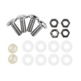 thumbnail image 5 of Motorcycle Windshield Wind Deflector Protective Replacement for CB650R 2019 2020 2021Black, 5 of 5
