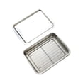 thumbnail image 3 of Luzkey Baking Sheet with Rack Rectangle Catering Pan for Buffet Restaurant Roasting Large, 3 of 8
