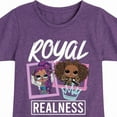 thumbnail image 3 of LOL OMG! Fashion Dolls - Royal Realness - Toddler & Youth Girls Short Sleeve Graphic T-Shirt, 3 of 5