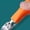 Orange, variant on FEOLGEHLY Slanted Stainless Steel Nail Clipper, Large Wide Opening Anti-Splash Sharp Nail Cutter, Fingernail & Toe Nail Clippers for Thick Nails, Nail Trimmer for Men Women Adults Seniors