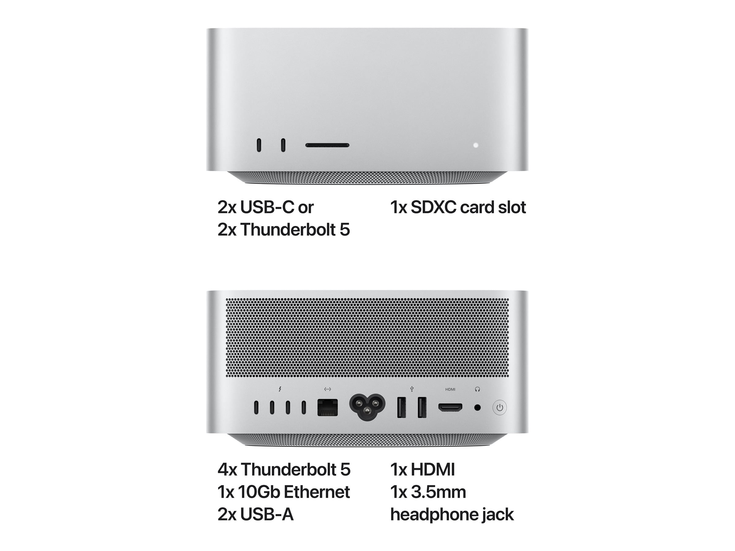 APPLE MAC STUDIO: APPLE M4 MAX CHIP WITH 14-CORE CPU, 32-CORE GPU
