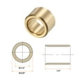 thumbnail image 2 of Uxcell Sleeve Bearings 1/4" x 3/8" x 1/4" Wrapped Oilless Bushings Brass Alloy 2 Pack, 2 of 4