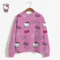 thumbnail image 3 of Sudadera con capucha de gran tamaño de otoño Sudadera con capucha de gran tamaño kawaii para mujer Sudaderas de moda HELLO KITTY Y2k Ropa Sudadera de mujer, 3 of 5