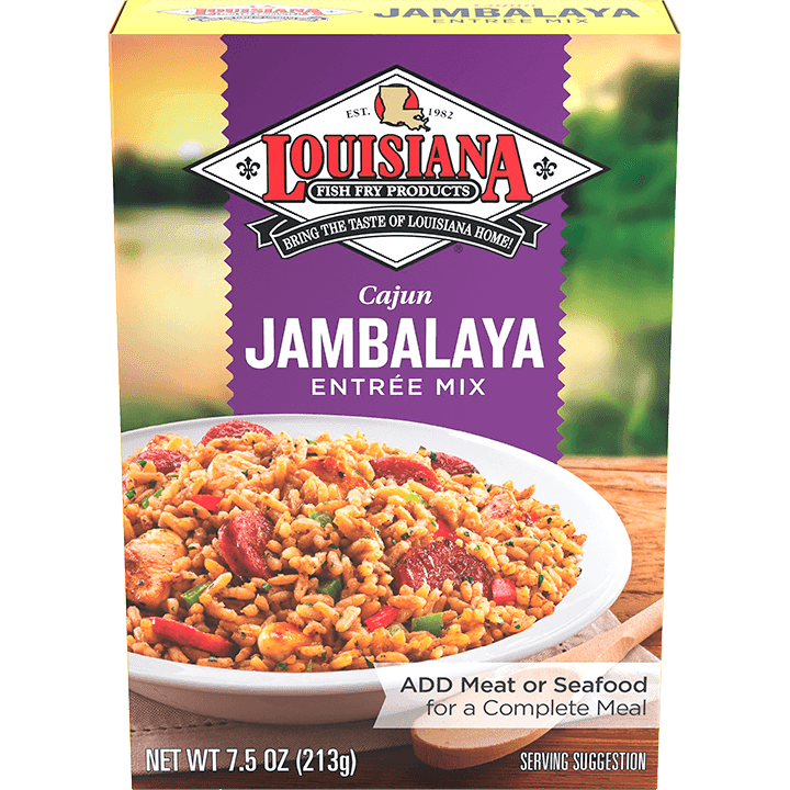 Louisiana Entree Mix, Cajun Jambalaya, 7.5 oz