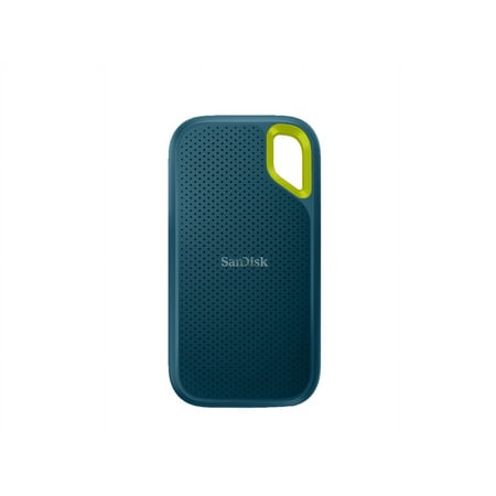 SanDisk 2TB Extreme Portable SSD - Up to 1050MB/s - USB-C USB 3.2 Gen 2 - External Solid State Drive - SDSSDE61-2T00-G25M