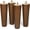 8 inch Brown, variant on Furniture   Sofa  Walnut Color Couch Replacement  for Cabinet Vanity Couch Chair Dresser Pack of 4 (6 inch)