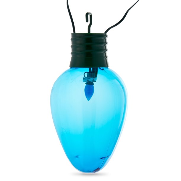 Holiday Time LED Giant Light Bulb, Assorted Colors, 14"