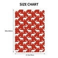 thumbnail image 2 of Car Seat Cover Baby, Red white deers moose winter Baby Car Seat Cover for Baby Boys Girls Newborn , Infant Car Seat Canopy Cover Nursing Breastfeeding Cover Warm Blanket, 2 of 7