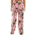 thumbnail image 5 of TrailCrest Womens Open Bottom Sleep and Lounge Coral Fleece Camo Pajama Pants, 2X, 5 of 6