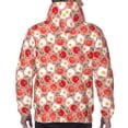 thumbnail image 7 of Kdxio Tomatoes Print Mens Casual Hooded Collar Drawstring Hoodies Pullover Sweatshirts Casual Long Sleeve Shirts-3X-Large, 7 of 7
