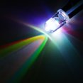 thumbnail image 5 of Unique Bargains Prewired LED Light 3mm RGB Slow Flashing Pre Wired Round Top Bulb Lamp DC 3-5V 20mA - 30Pcs, 5 of 5