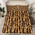 thumbnail image 2 of Castle Fairy Teens Female Men Abstract Camouflage Twin Sheet Sets,Vintage Camo Bedding, 2 of 7