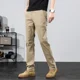thumbnail image 3 of Pantalones de algodón para hombre, con bolsillos largos, tallas grandes, estilo XXXL, oferta, estilo coreano, tendencia estética, pantalones casuales para hombre, 3 of 5