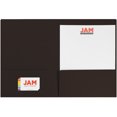 thumbnail image 3 of JAM Matte Two Pocket Folders, Brown, 100/Pack, 3 of 4