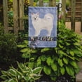 thumbnail image 2 of Carolines Treasures CK3653GF Italian Spitz Welcome Flag Garden Size  Small multicolor, 2 of 3