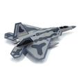 thumbnail image 2 of JIAHAOO F-22 Raptor Aircraft Model Alloy Plastic 1:100 Scale 19X14CM US Air Force for Shelf Display Aircraft Collection Family Festival Present, 2 of 9