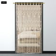 thumbnail image 4 of Macrame Wall Hanging Tapestry Curtains Boho Curtain Panels Handmade Wall Decor, 4 of 9