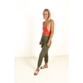 thumbnail image 3 of Ragstock Olive Cargo Sweatpants, 3 of 4