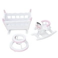 thumbnail image 4 of Muebles para casa de muñecas Jadeshay Accesorios 1:12 cuna cochecito diseño elevado, 4 of 10