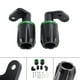 thumbnail image 4 of Protección deslizante contra choques de marco de aluminio verde para Kawasaki Zx-6R Zx 6R 2024-2025, 4 of 11