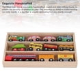 thumbnail image 5 of YAHHU Premium Solid Wood Train Set with Storage Box, 12-Piece Brightly Colored Educational Railway Toys for Toddlers and Children (13.39 inches / 34 cm), 5 of 6