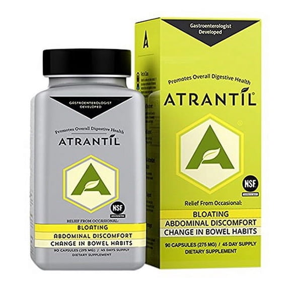 Atrantil Bloating Abdominal Discomfort Change In Bowel Habits Capsules, 90 Ea, 3 Pack