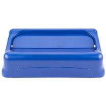 Rubbermaid® Commercial Slim Jim Swing Lid, 11 2/5" X 5", Blue
