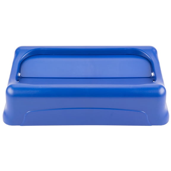 Rubbermaid® Commercial Slim Jim Swing Lid, 11 2/5" X 5", Blue