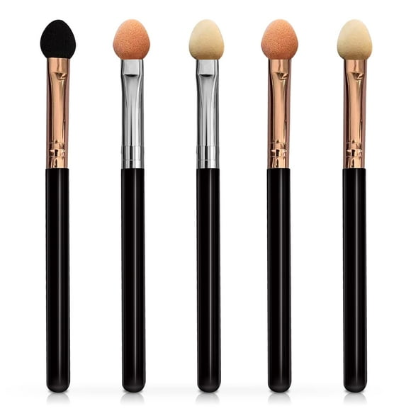 Juego de aplicadores de sombras de ojos UorPoto Sponge de doble cara, 5 unidades