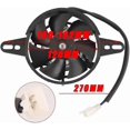 thumbnail image 5 of Motorcycle Radiator Fan Motorcycle Fan Oil Cooler Radiator Engine Cooler For 150cc 200cc 250cc ATV Quad Go Kart Buggy Motocross, 5 of 5