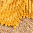 thumbnail image 4 of Fleecefilt 127 x 152 cm för soffa, säng, supermjuk och mysig plysch mikrofiber flanellfilt med 3D-ränder, lättviktig för, 4 of 4