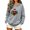 008-Gray, variant on Asgosdo Women Christmas Sweatshirts Long Sleeve Graphic Print Tops Casual Warm Xmas Holiday Winter Shirts