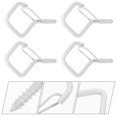 thumbnail image 1 of OULII 10Pcs Heavy Duty White Screw in Hooks for Hanging Lights and Ropes Indoors, 1 of 8