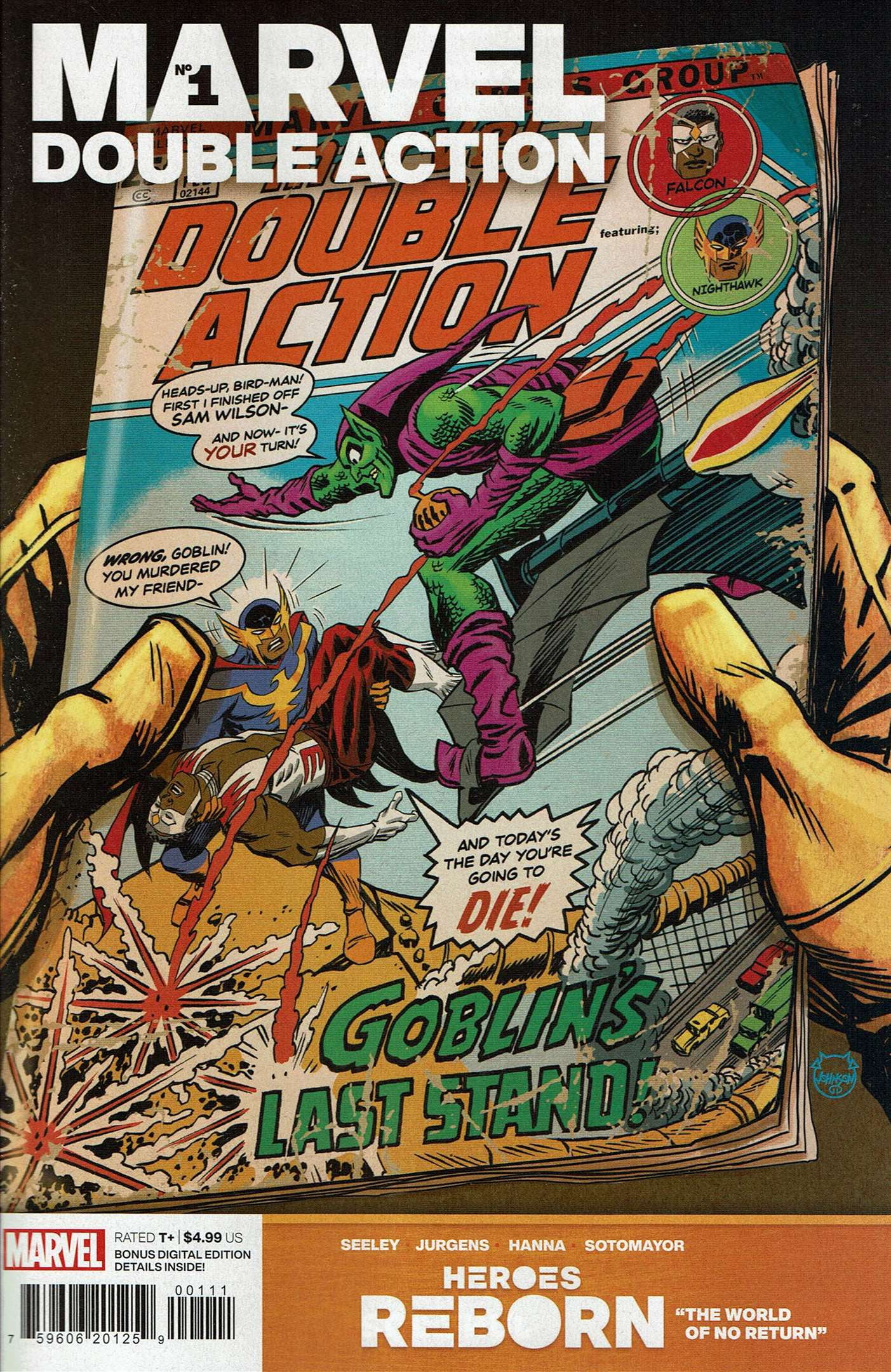 Cover of Heroes Reborn: Marvel Double Action #1